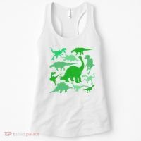Dinosaur Lover Gift Women's Tank Top thumb 0