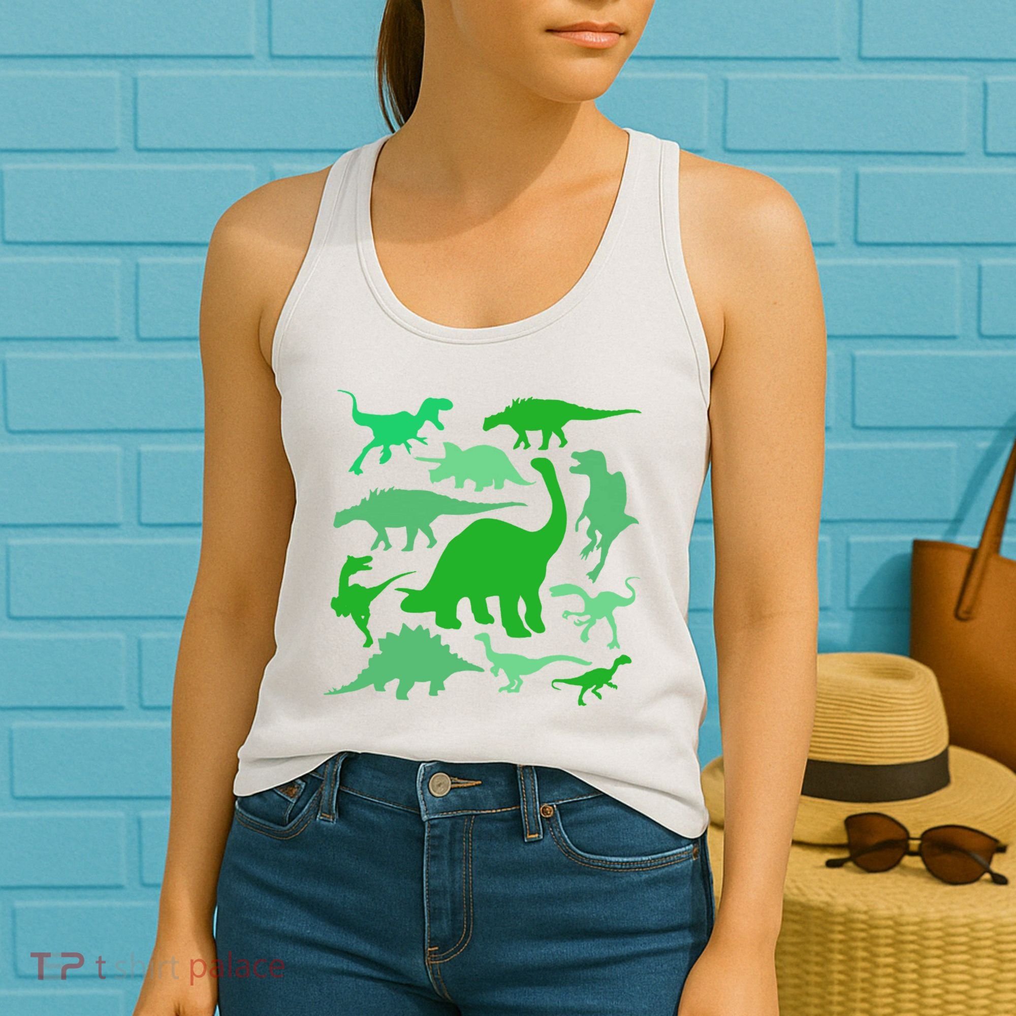 Dinosaur Lover Gift Women's Tank Top