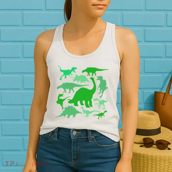Dinosaur Lover Gift Women's Tank Top