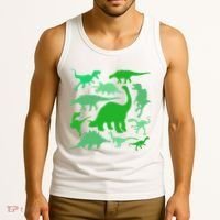 Dinosaur Lover Gift Tank Top thumb 3