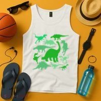 Dinosaur Lover Gift Tank Top thumb 4