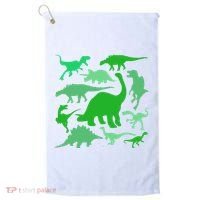 Dinosaur Lover Gift Golf Towel thumb 0