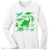 Dinosaur Lover Gift Women's Long Sleeve Shirt thumb 0