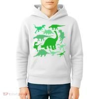 Dinosaur Lover Gift Kids Hoodie thumb 4
