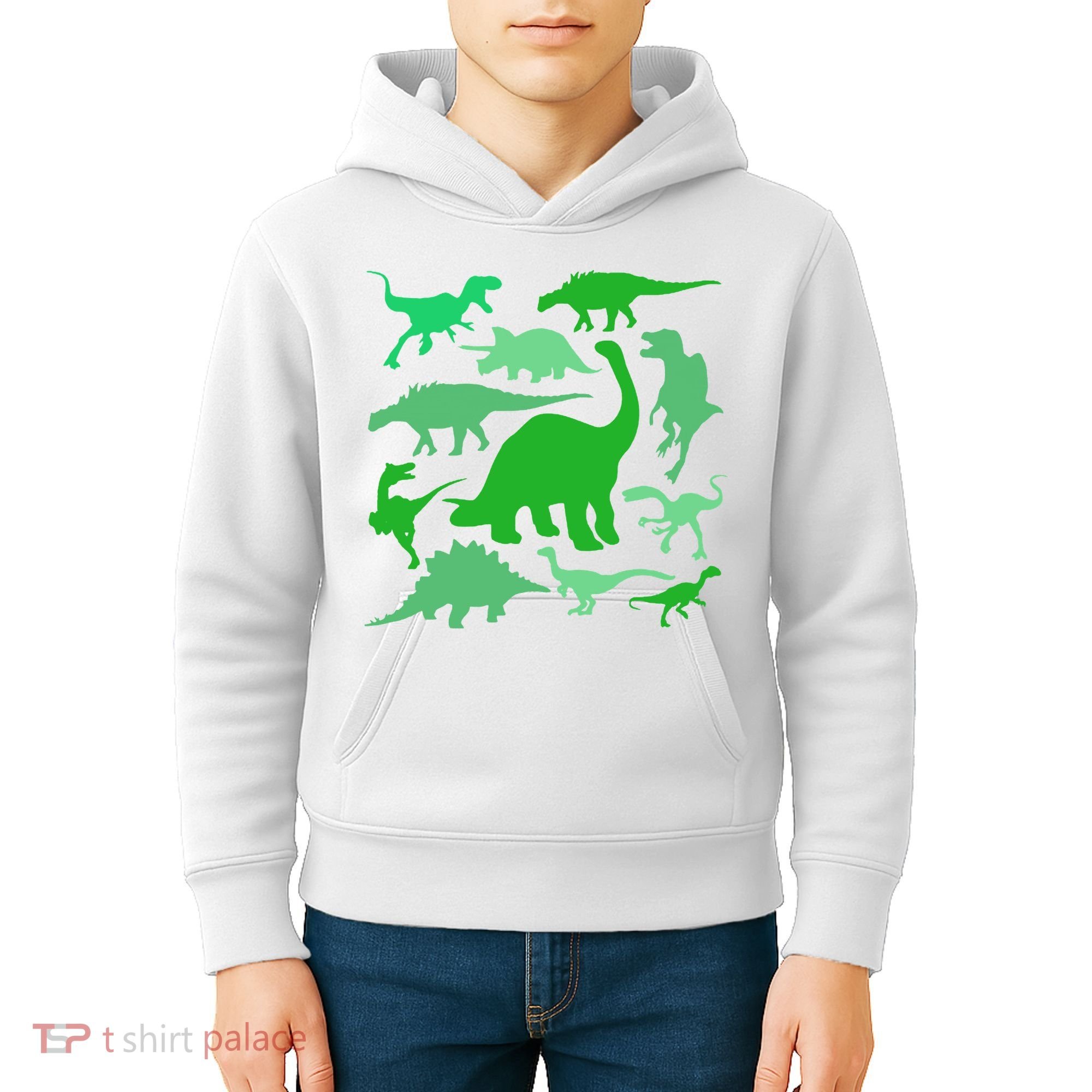 Dinosaur Lover Gift Kids Hoodie