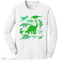 Dinosaur Lover Gift Kids Long Sleeve Shirt thumb 0