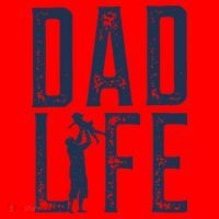 Dad Life Girl Dad Santa Hat thumb 1