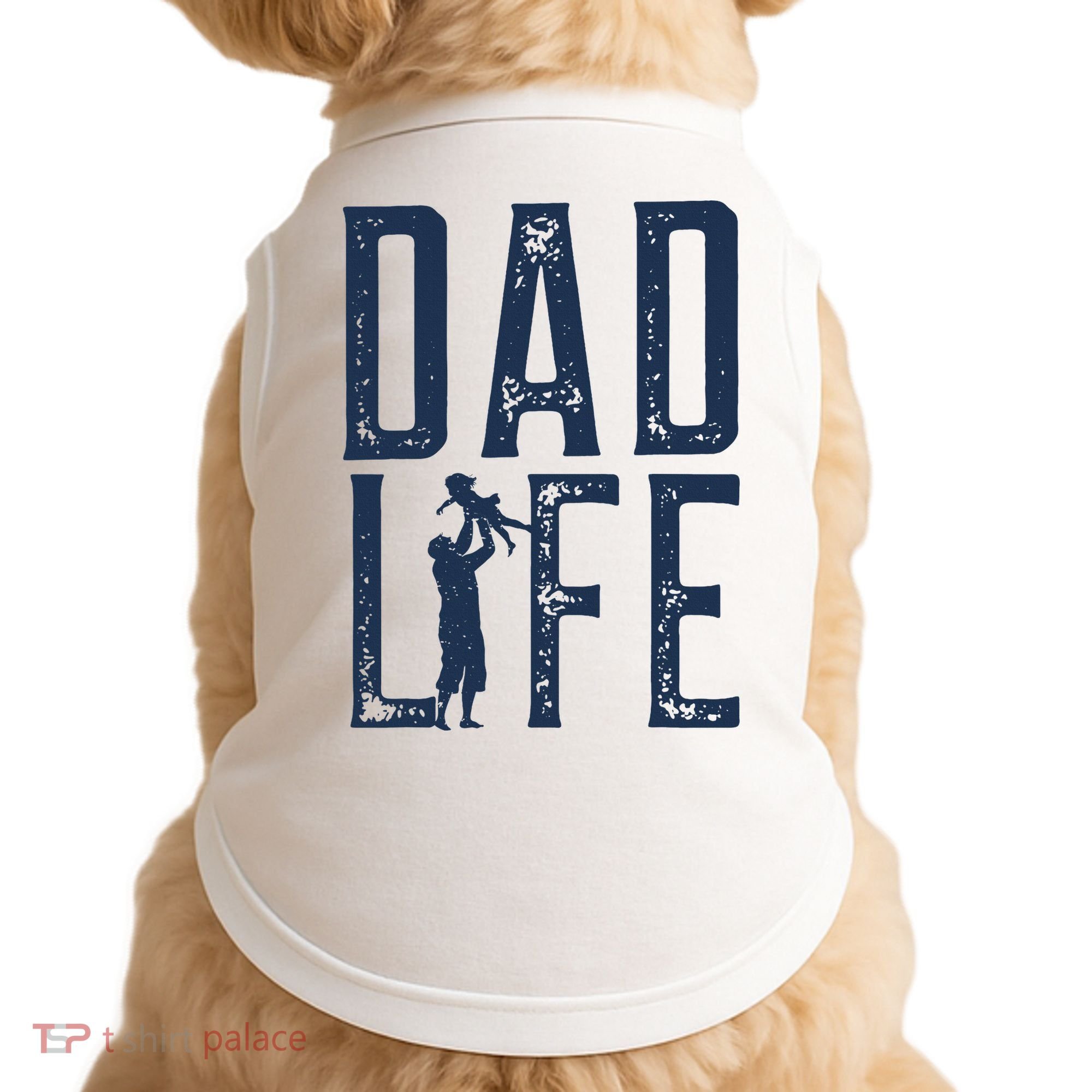 Dad Life Girl Dad Doggie Tank