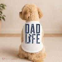 Dad Life Girl Dad Doggie Tank thumb 2