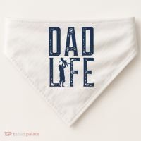 Dad Life Girl Dad USA-Made Doggie Bandana thumb 0
