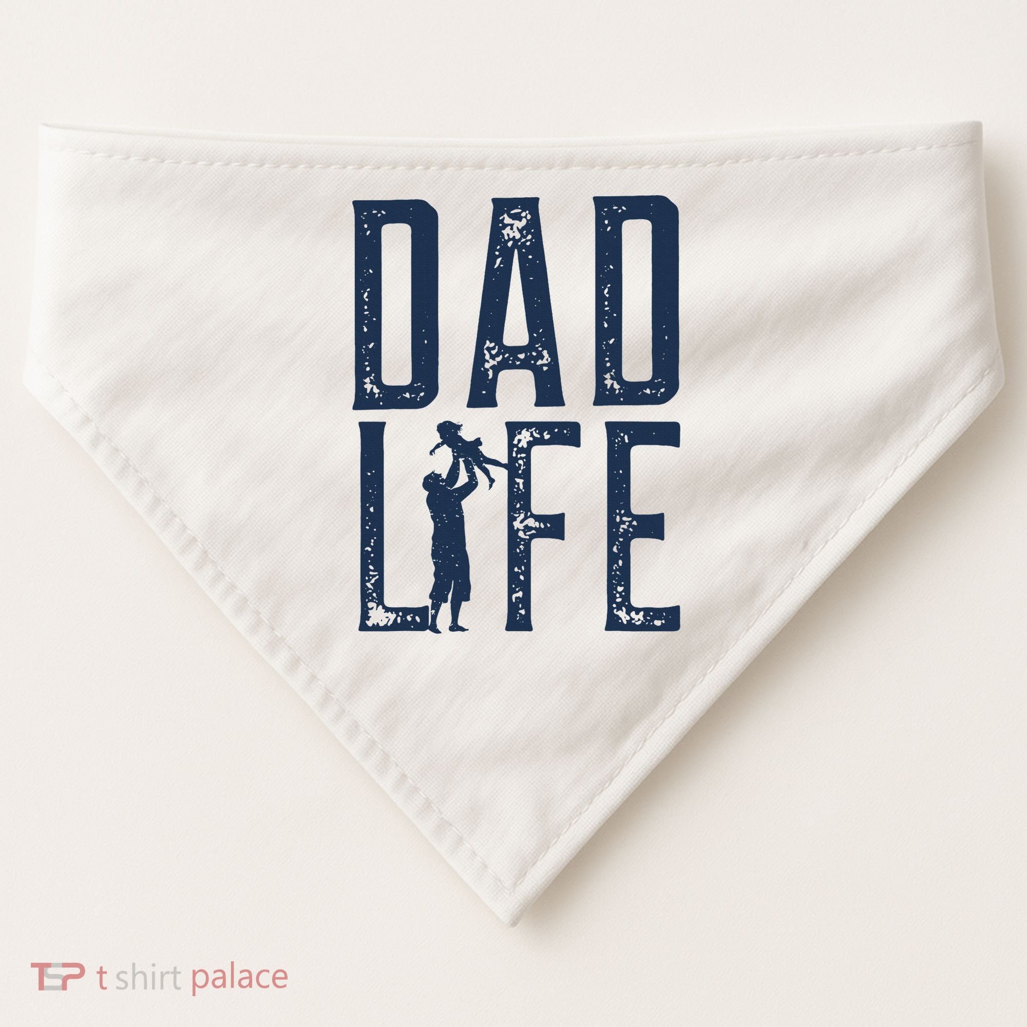 Dad Life Girl Dad USA-Made Doggie Bandana