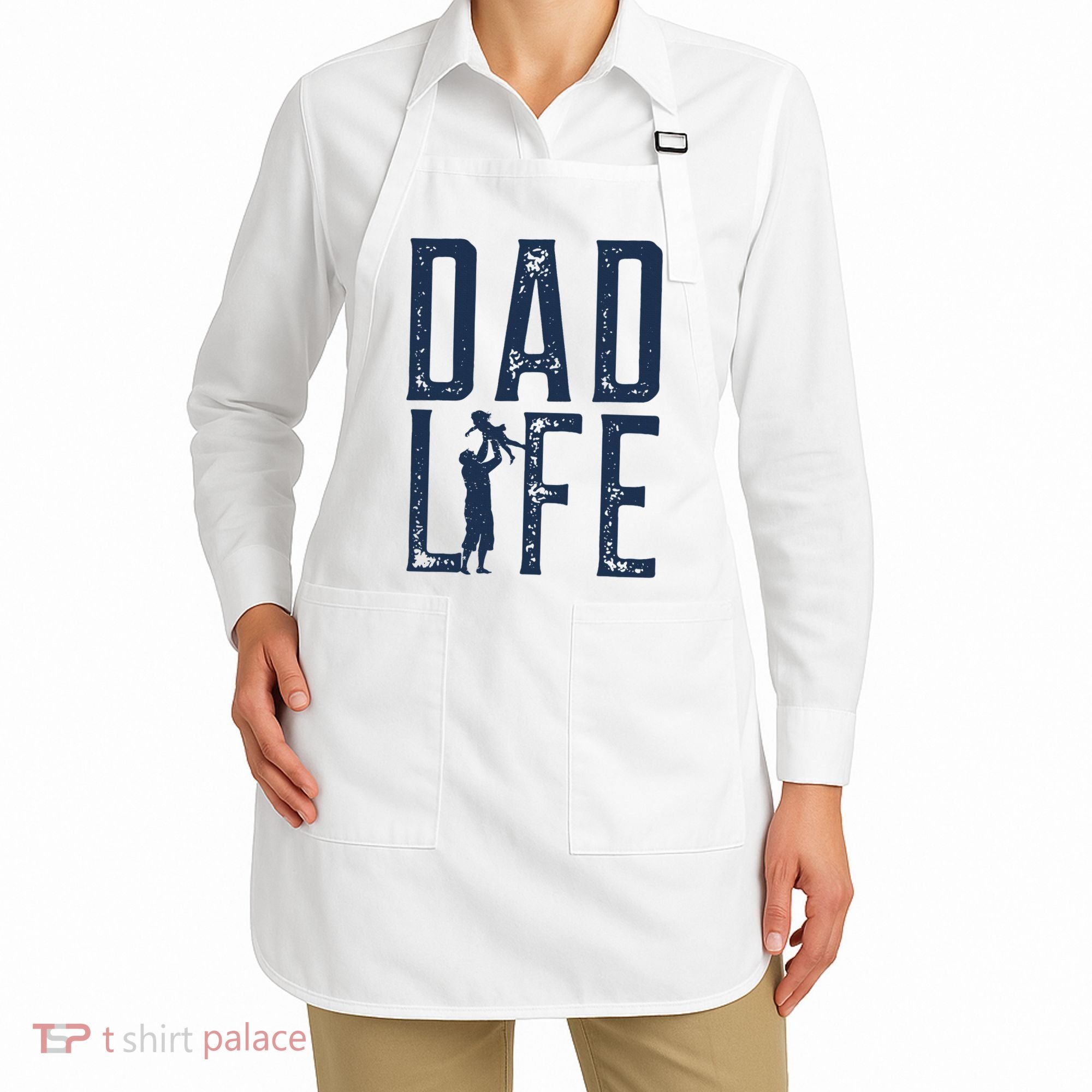 Dad Life Girl Dad Apron