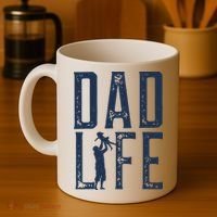 Dad Life Girl Dad Coffee Mug thumb 4