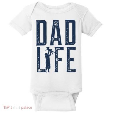 Dad Life Girl Dad Baby Bodysuit