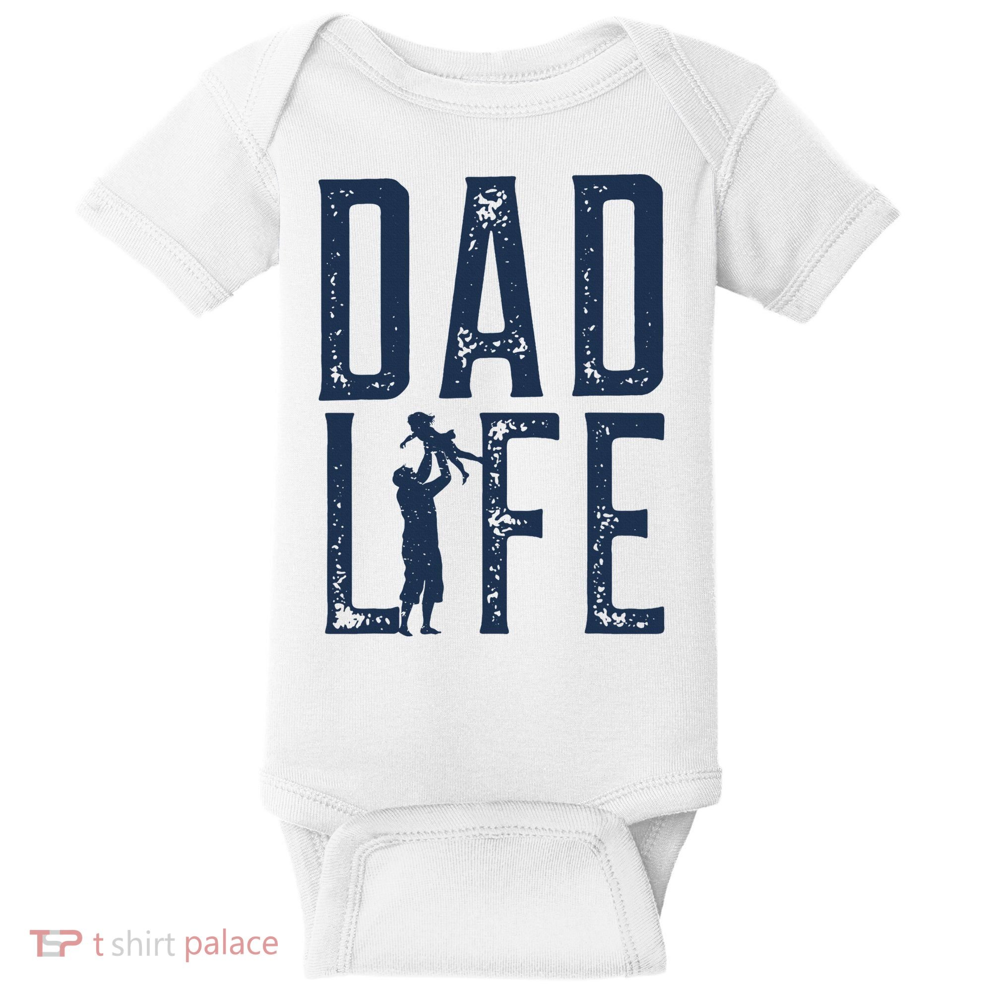 Dad Life Girl Dad Baby Bodysuit