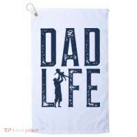 Dad Life Girl Dad Golf Towel thumb 0