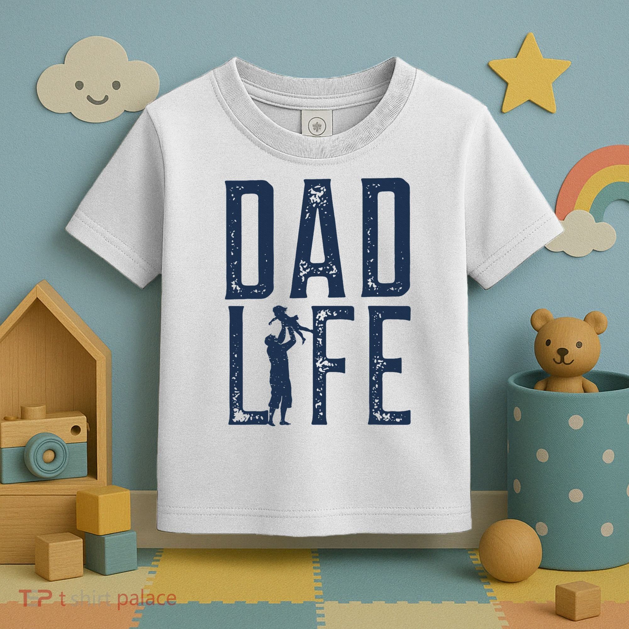 Dad Life Girl Dad Toddler T-Shirt