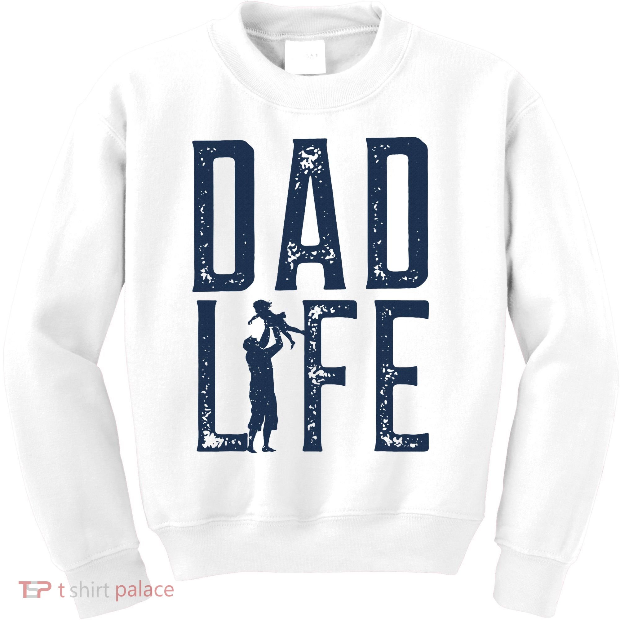 Dad Life Girl Dad Kids Sweatshirt