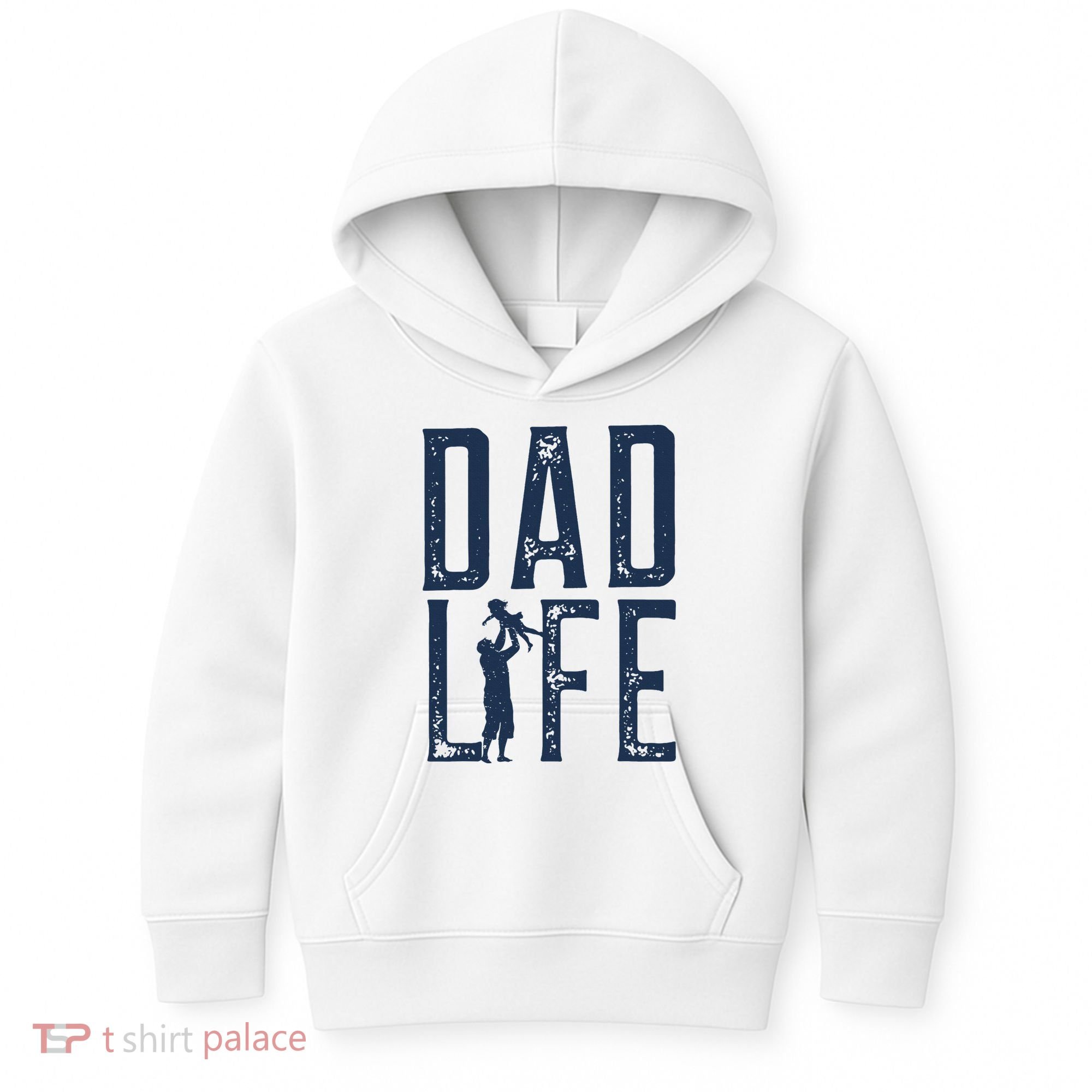 Dad Life Girl Dad Kids Hoodie