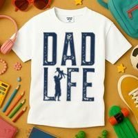 Dad Life Girl Dad Kids T-Shirt thumb 3