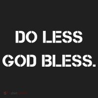 Do Less God Bless God Funny Christian Beanie thumb 2