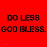 Do Less God Bless God Funny Christian Santa Hat thumb 1