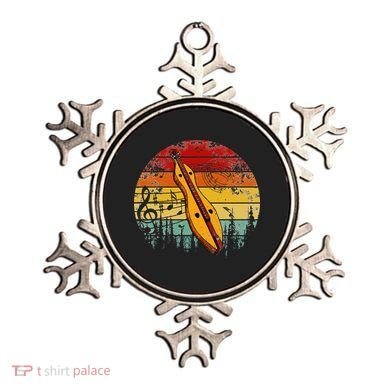 Dulcimer Lovers Guitar Retro Design Dulcimer Funny Ornament