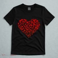 Dinosaur Love Heart Cute Valentines Day T-Shirt thumb 5