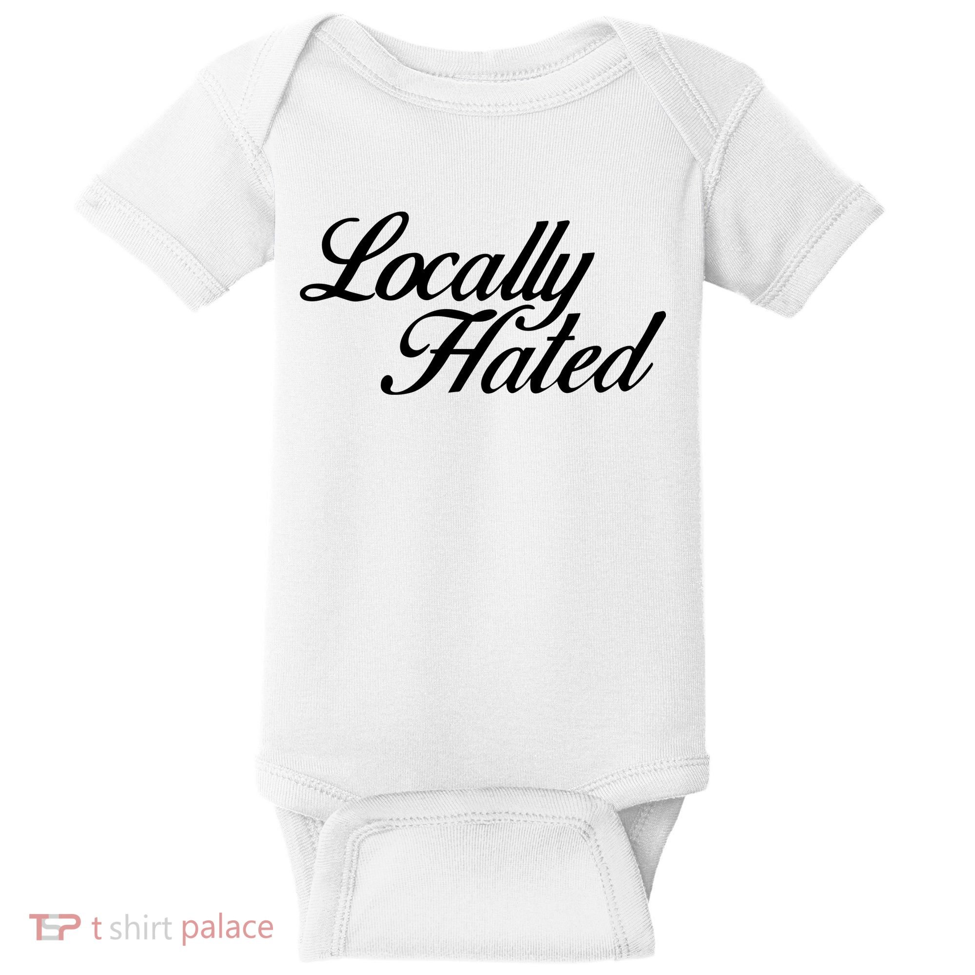 Denye Locally Hated Baby Bodysuit
