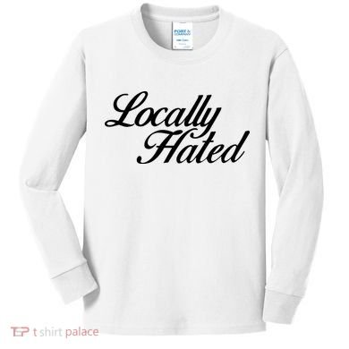 Denye Locally Hated Kids Long Sleeve Shirt