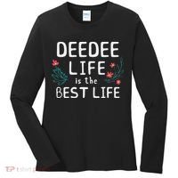 DeeDee Life Is The Best Life Floral Cute Funny Dee-Dee Women's Long Sleeve Shirt thumb 0