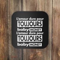 Destroy Lonely Infinite Love Baby Money Coaster thumb 0