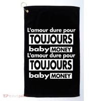 Destroy Lonely Infinite Love Baby Money Golf Towel thumb 0