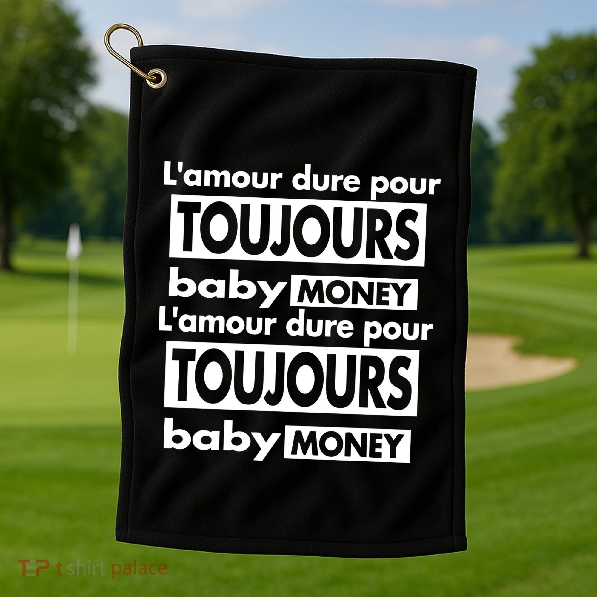 Destroy Lonely Infinite Love Baby Money Golf Towel