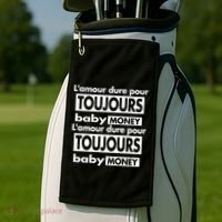 Destroy Lonely Infinite Love Baby Money Golf Towel thumb 2
