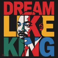Dream Like King Martin Luther King Jr. Women's Tank Top thumb 5