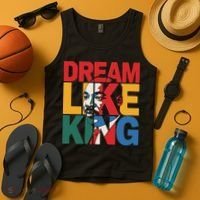Dream Like King Martin Luther King Jr. Tank Top thumb 4