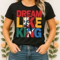 Dream Like King Martin Luther King Jr. Women's T-Shirt thumb 2