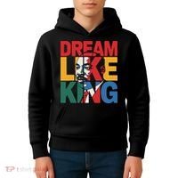 Dream Like King Martin Luther King Jr. Kids Hoodie thumb 4