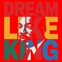 Dream Like King Martin Luther King Jr. Santa Hat thumb 1