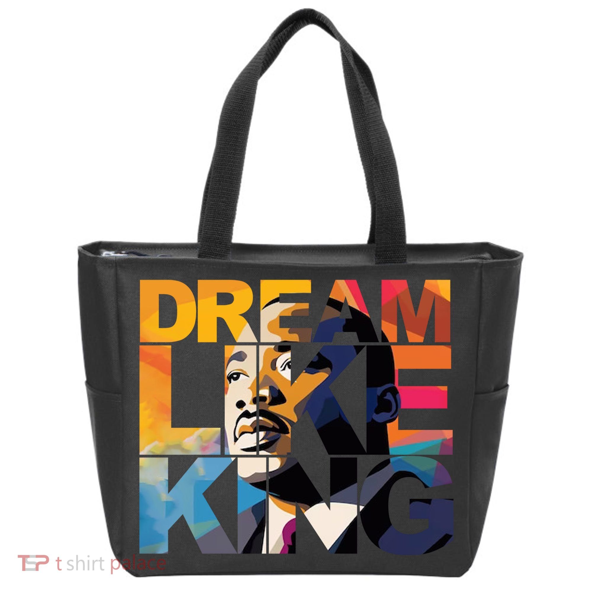Dream Like King Martin Luther King Day Tote Bag