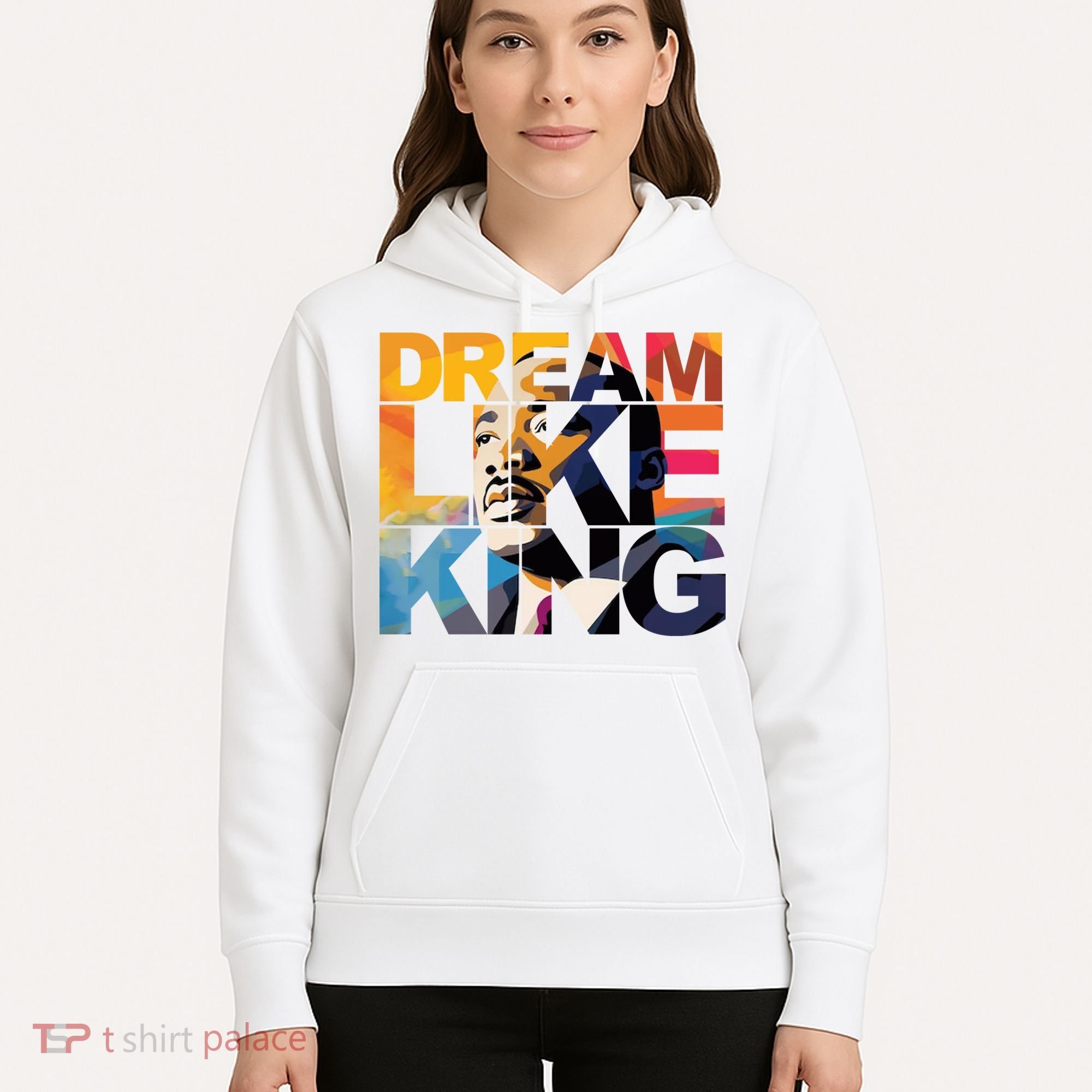 Dream Like King Martin Luther King Day Hoodie