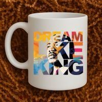 Dream Like King Martin Luther King Day Coffee Mug thumb 2