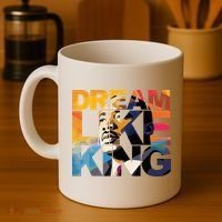 Dream Like King Martin Luther King Day Coffee Mug thumb 4