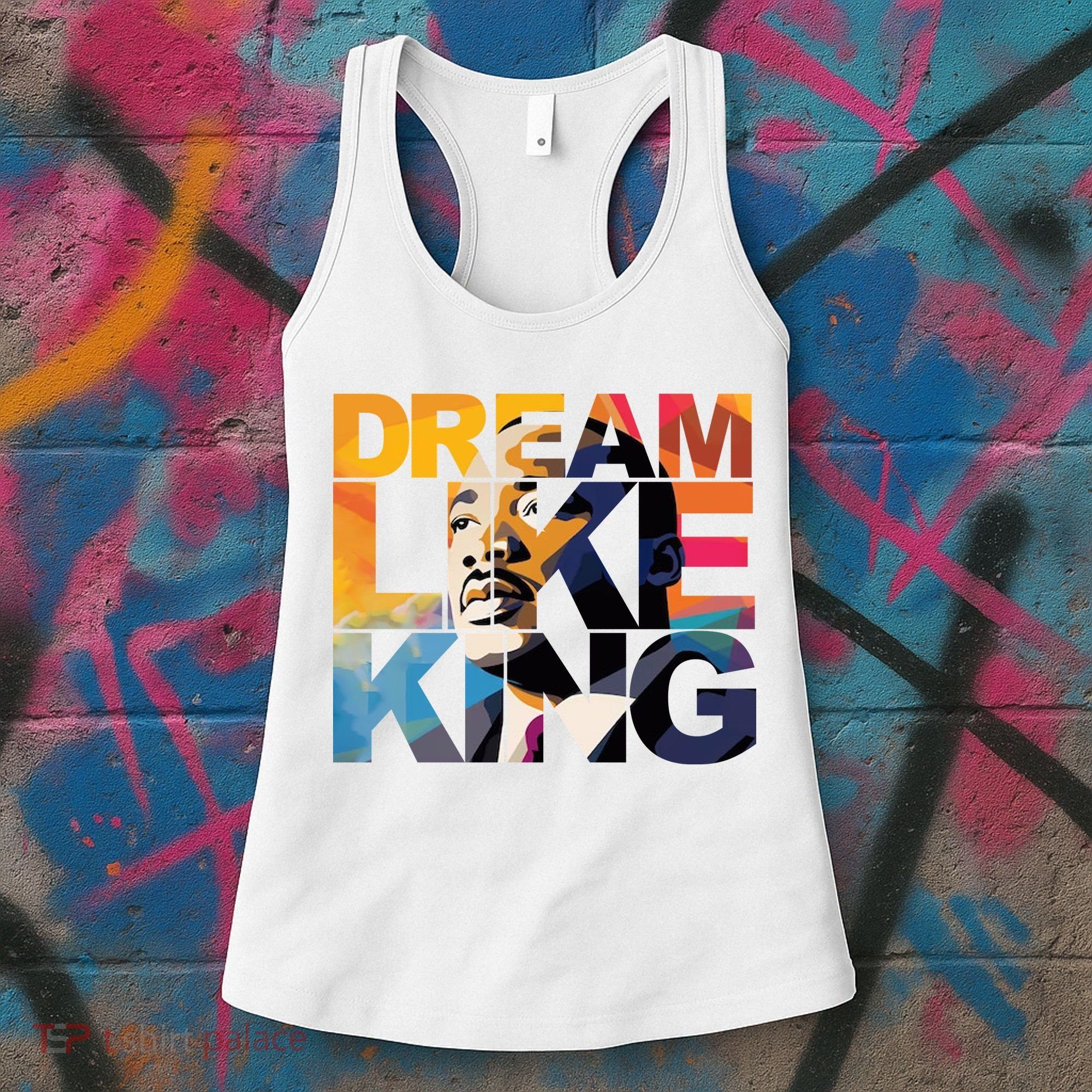 Dream Like King Martin Luther King Day Women's Tank Top