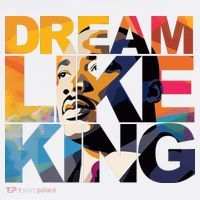 Dream Like King Martin Luther King Day Women's Tank Top thumb 5