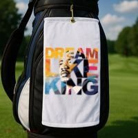 Dream Like King Martin Luther King Day Golf Towel thumb 2