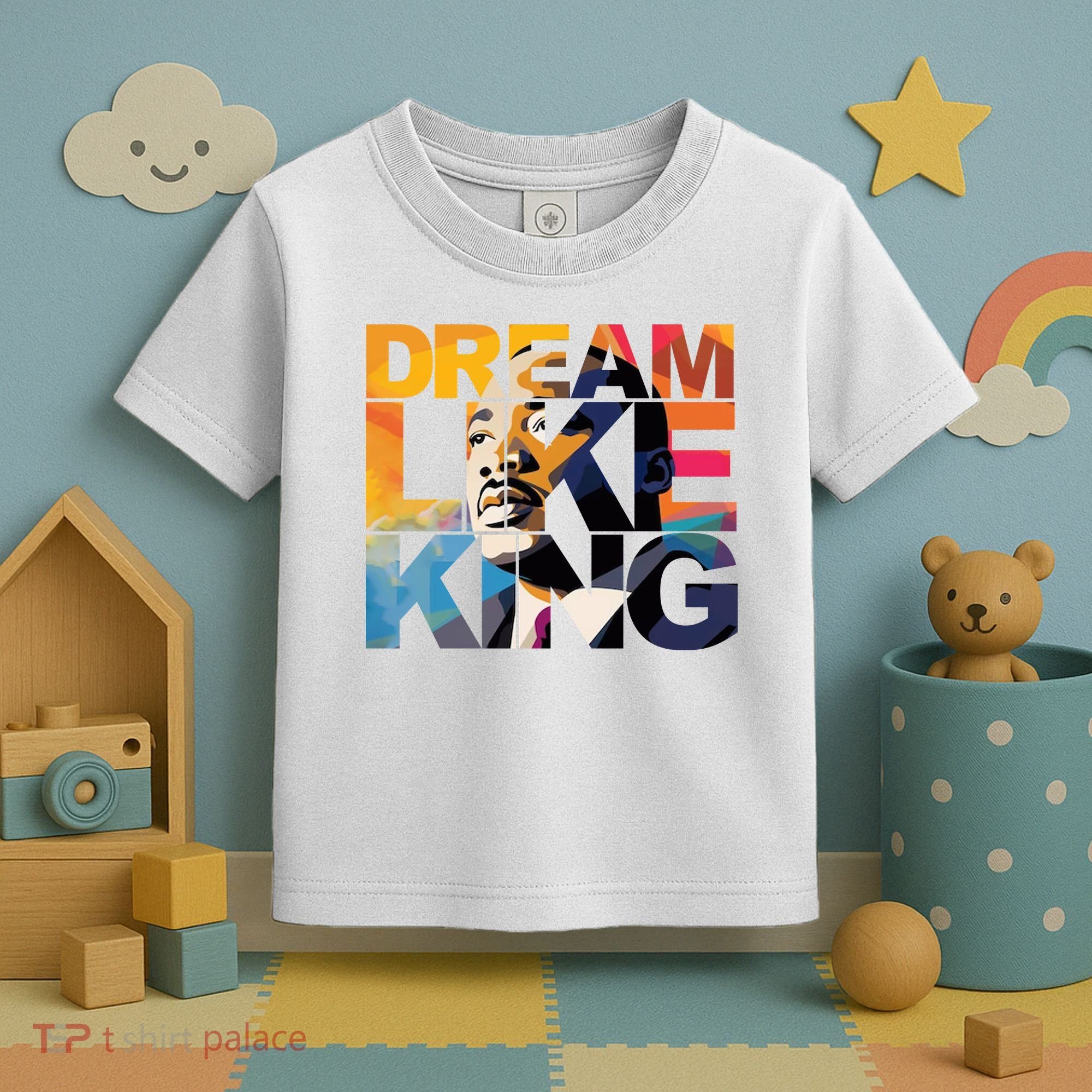 Dream Like King Martin Luther King Day Toddler T-Shirt