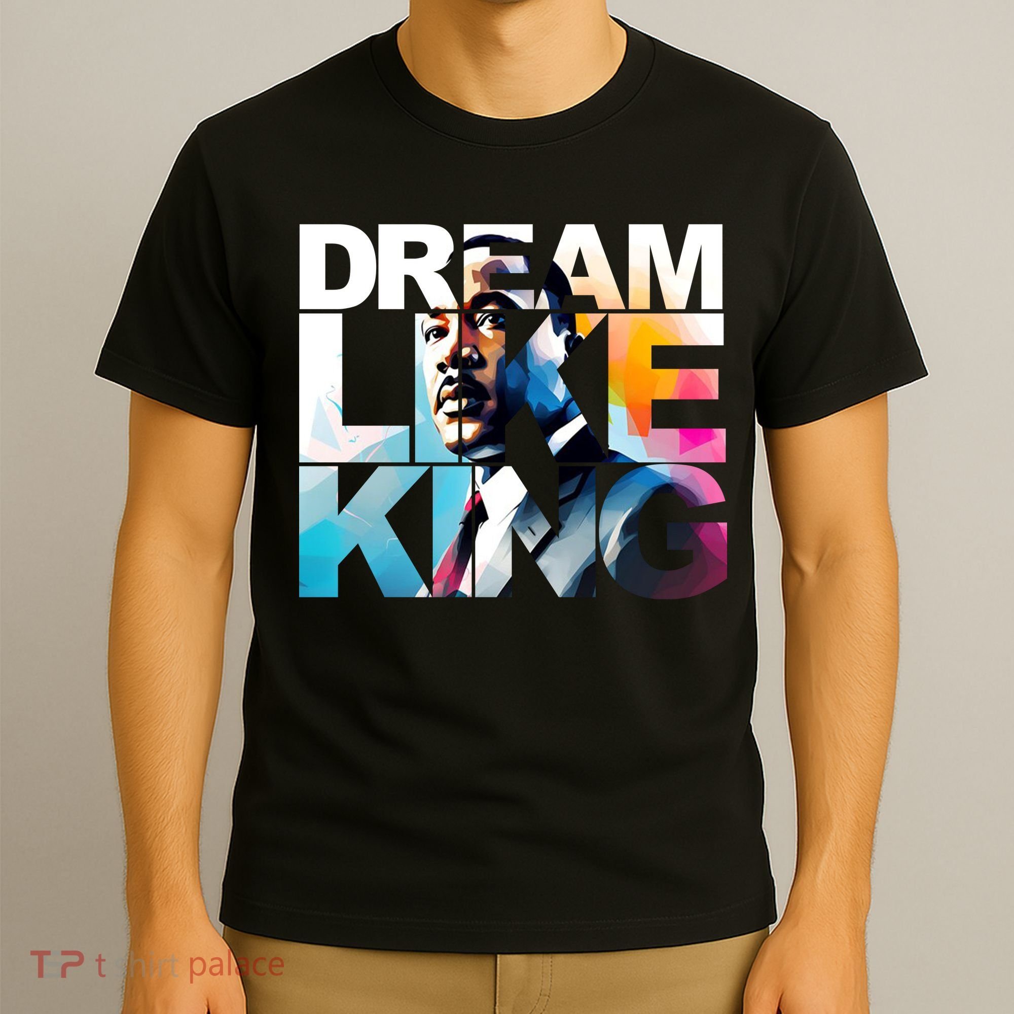 Dream Like King Martin Luther King Day Black History T-Shirt