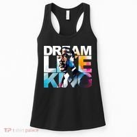 Dream Like King Martin Luther King Day Black History Women's Tank Top thumb 0